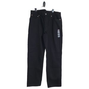 Levis 550 jeans mens 38 x 34 Black Relaxed Straight Leg